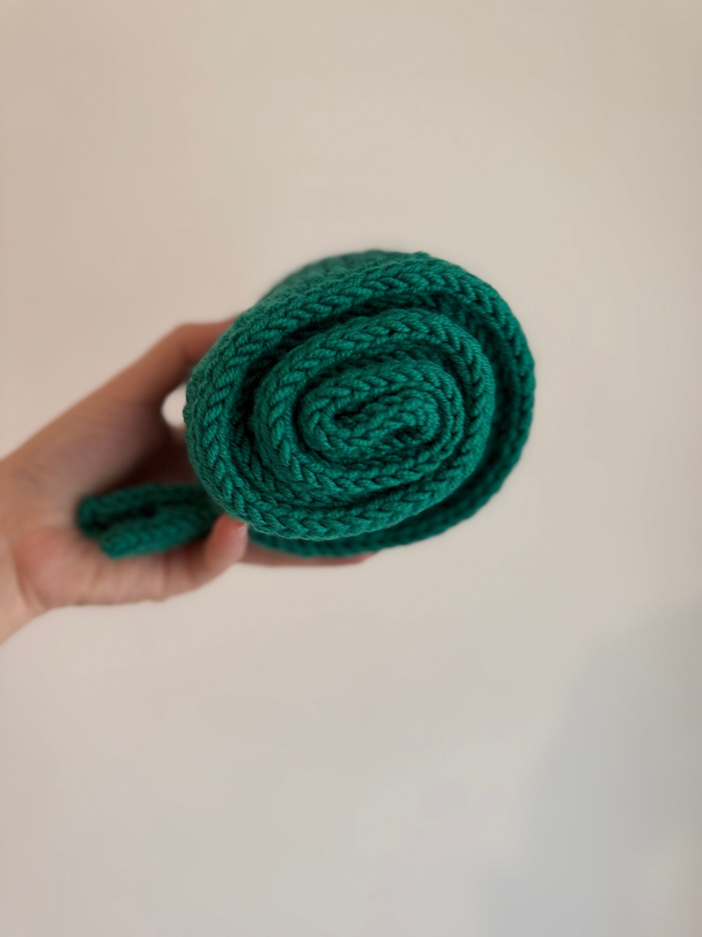 Sophie scarf in aquamarine green | hand knit neckechief | winter wrap | small skinny scarf | handmade gift | tiktok viral scarf | wool yarn