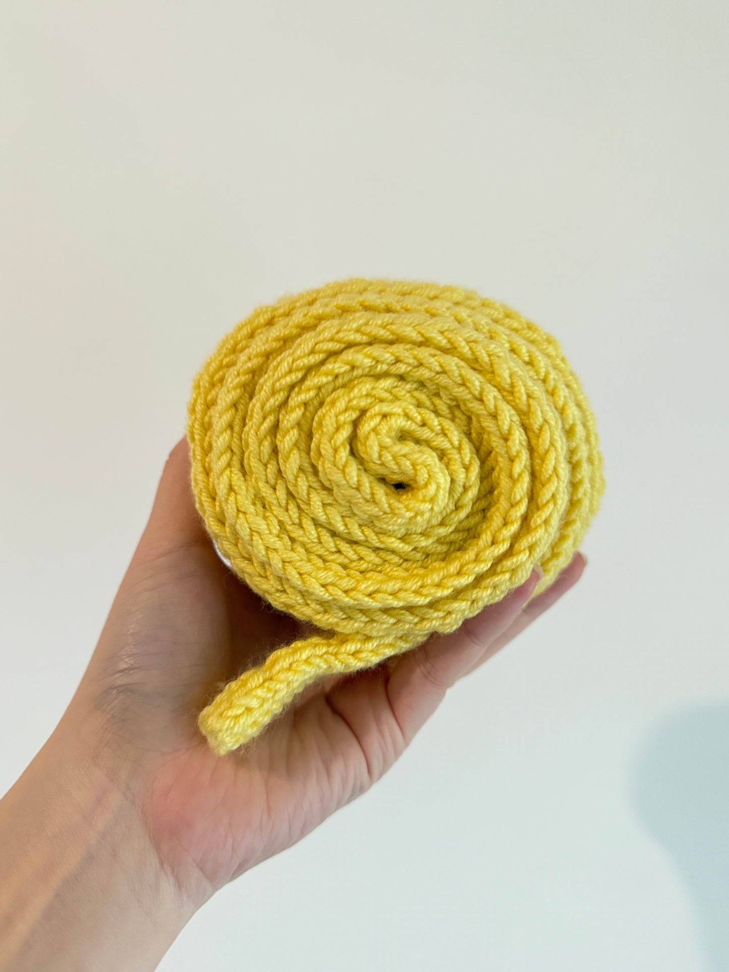 Sophie scarf in sunshine yellow | hand knit neckechief | winter wrap | small skinny scarf | handmade gift | tiktok viral scarf | wool yarn