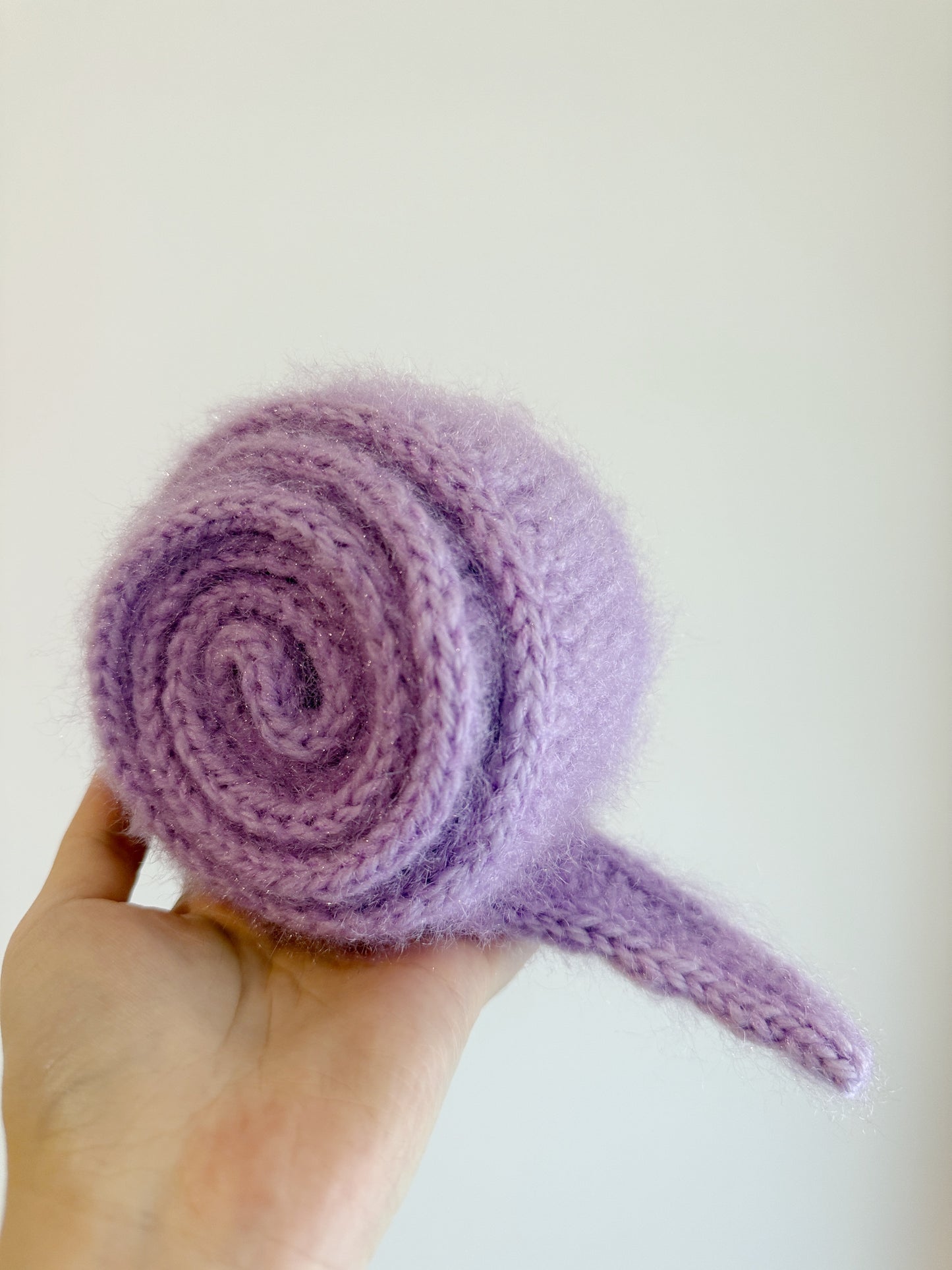 Sophie scarf in lilac| hand knit neckechief | winter wrap | small skinny scaf | handmade gift | tiktok viral scarf