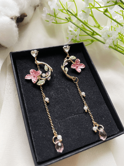 Korean mismatched deals earrings