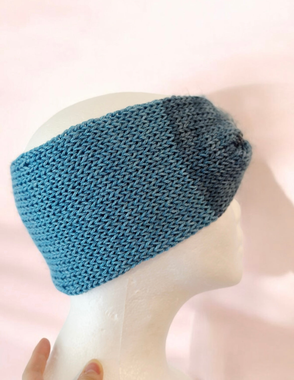 Knit headband | winter ear warmer | colourful turban | twisted head band | wool knit cozy messy bun beanie | casual autumn wear Inactive