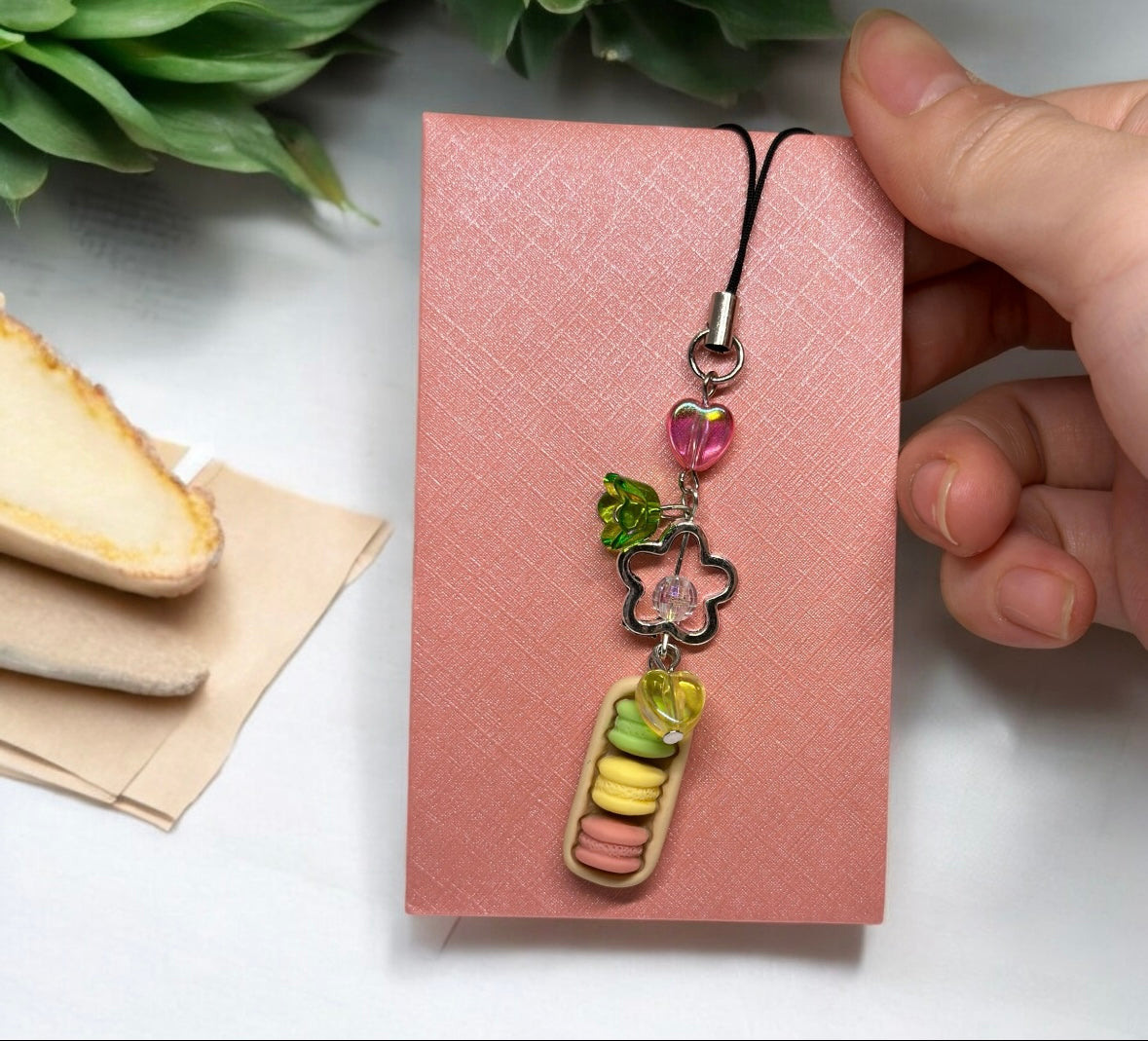 Phone charm | macarons