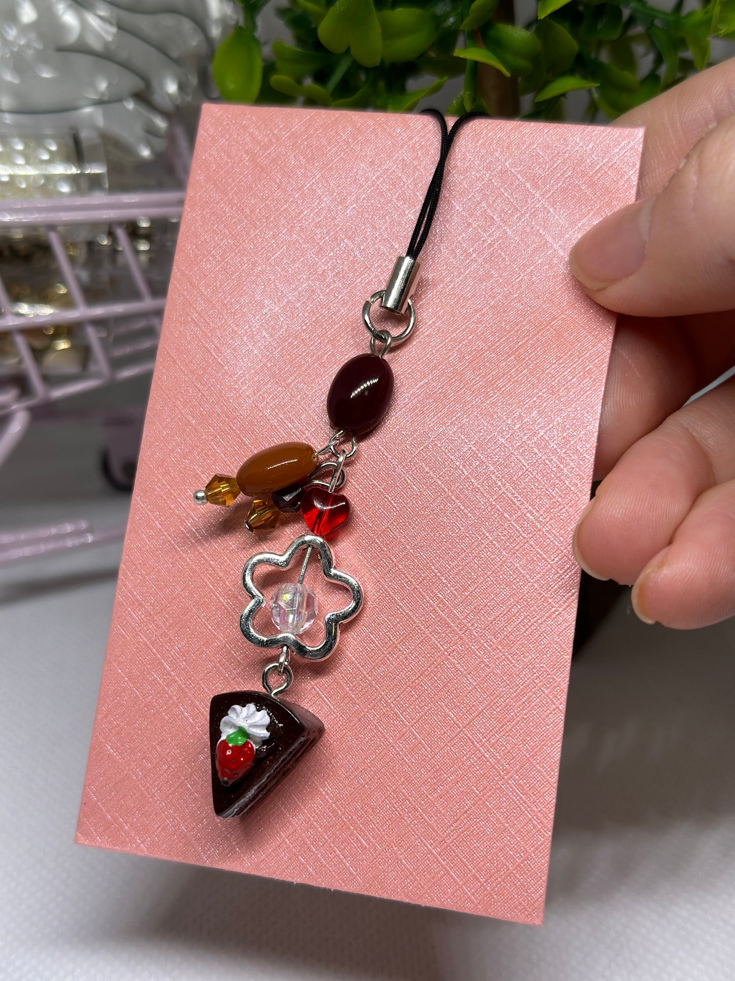 Phone charm | choco cake