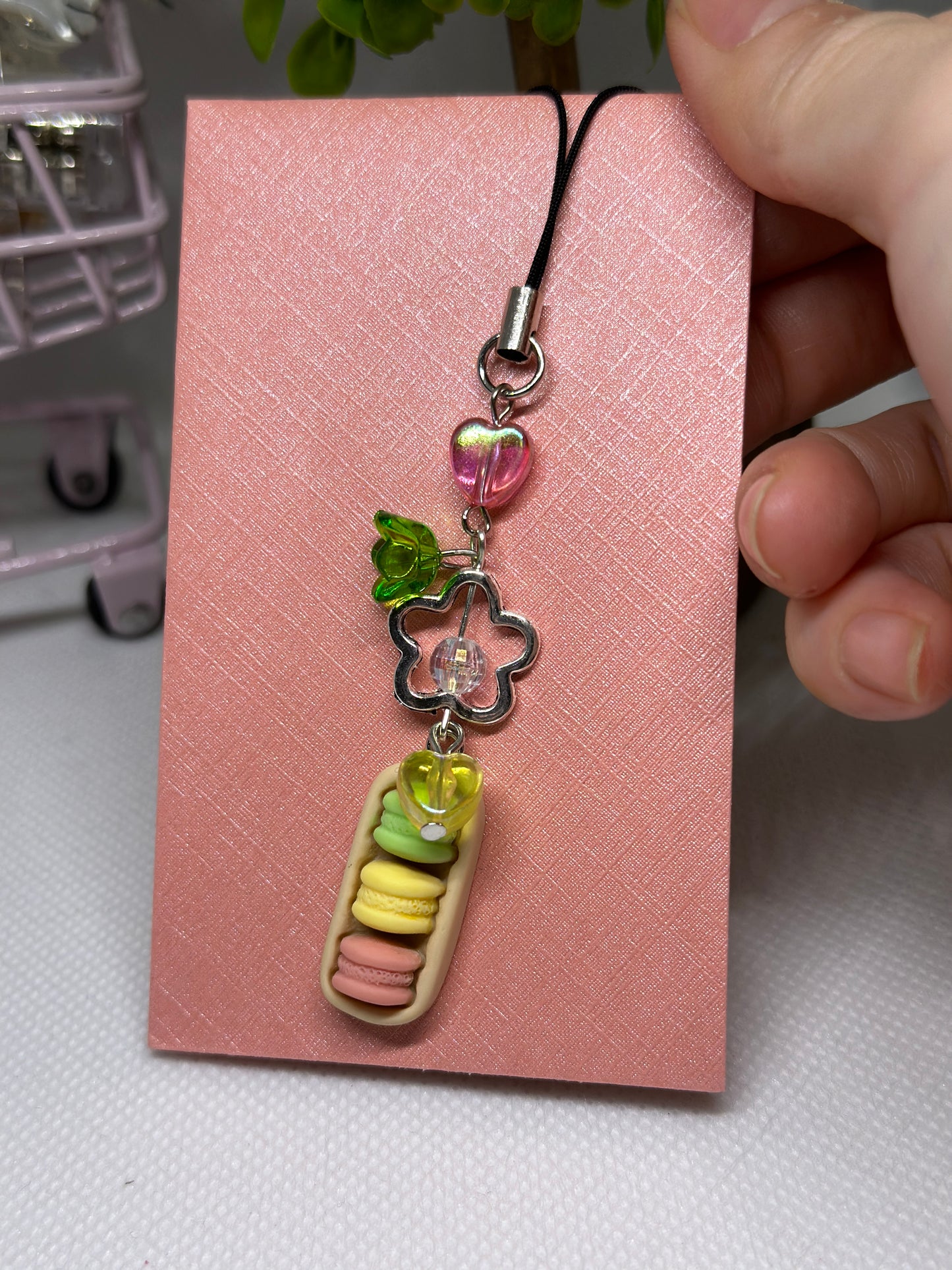 Phone charm | macarons