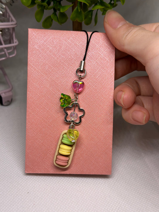 Phone charm | macarons