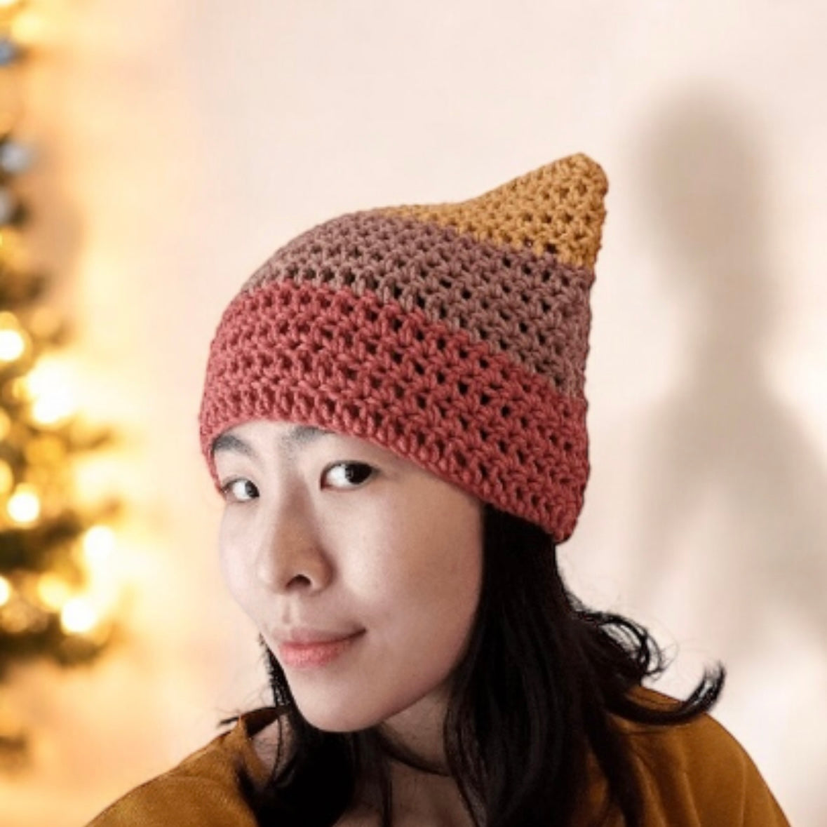 Handmade Crochet cat ear beanie | kitten head hat | cat ear hat | trendy women hat with cat ears | trendy y2k | cat lover | pussy hat